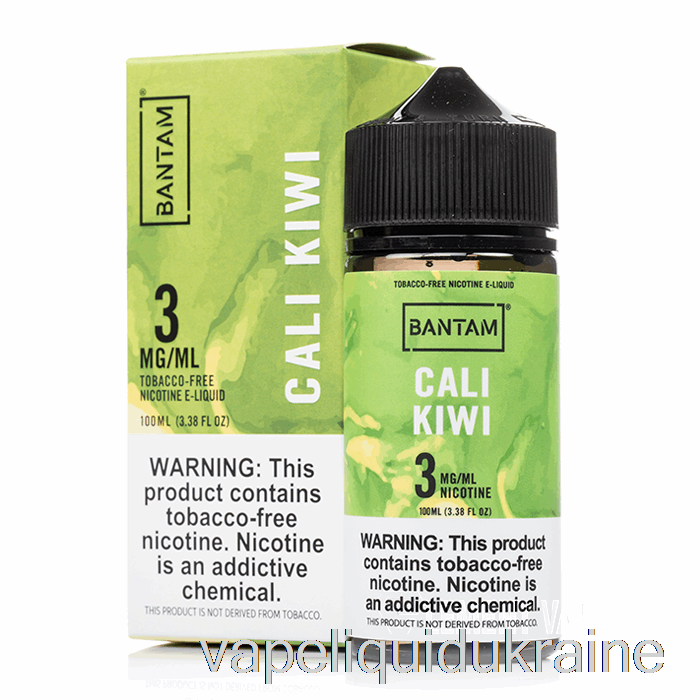 Vape Ukraine Cali Kiwi - Bantam Vape - 100mL 3mg